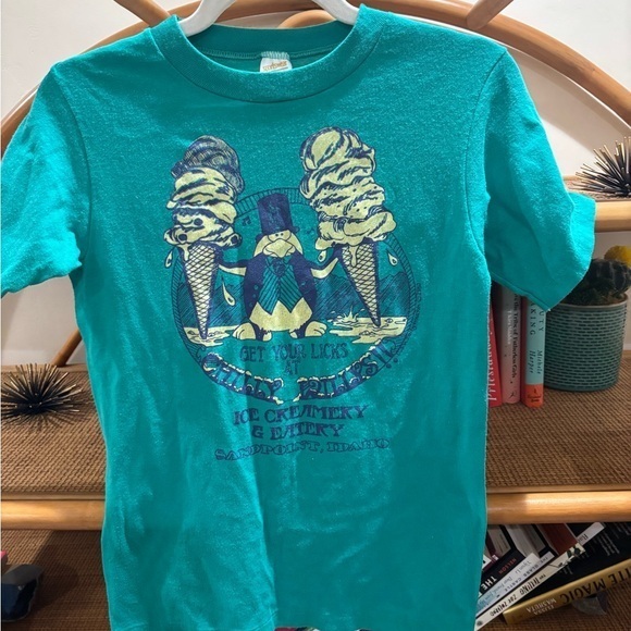 Vintage Teal Chilly Willy’s t shirt - Picture 1 of 5